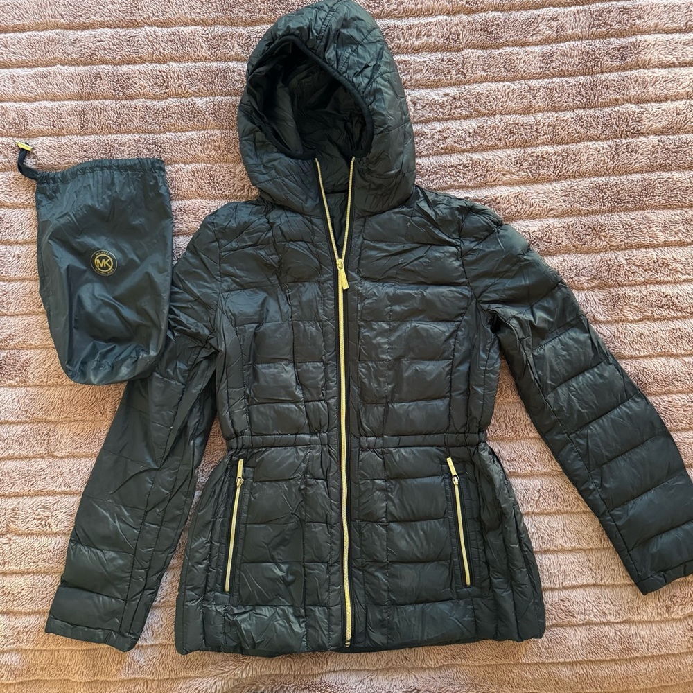 Michael Kors Packable Down Feather Jacket - Size … - image 1